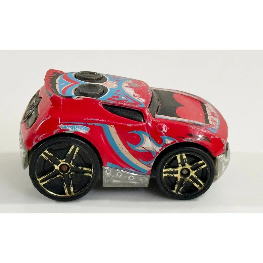Hot Wheels Rocket Box Kids Toy Car Red Blue Lucha Libre Graphics 1:64 Scale